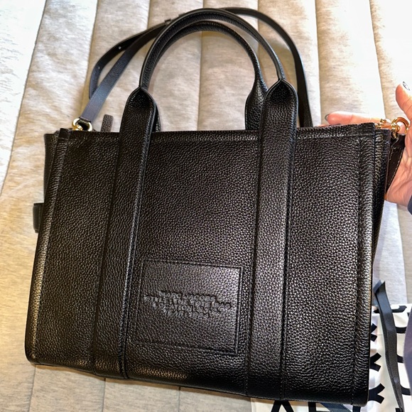 Marc Jacobs The Tote Bag Leather Black - Picture 4 of 10